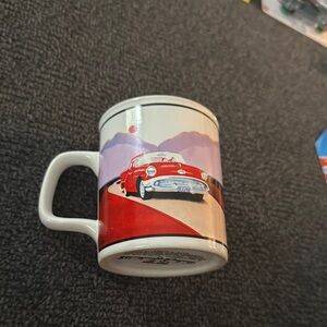 Vintage 1985 Coffee Tea Cup 1957 Oldsmobile 57 Heaven Collection Rare GM Enesco